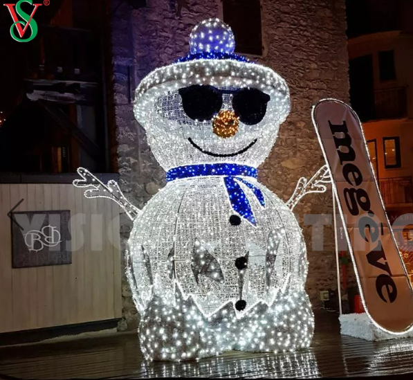 رؤية بقيادة أضواء عيد الميلاد