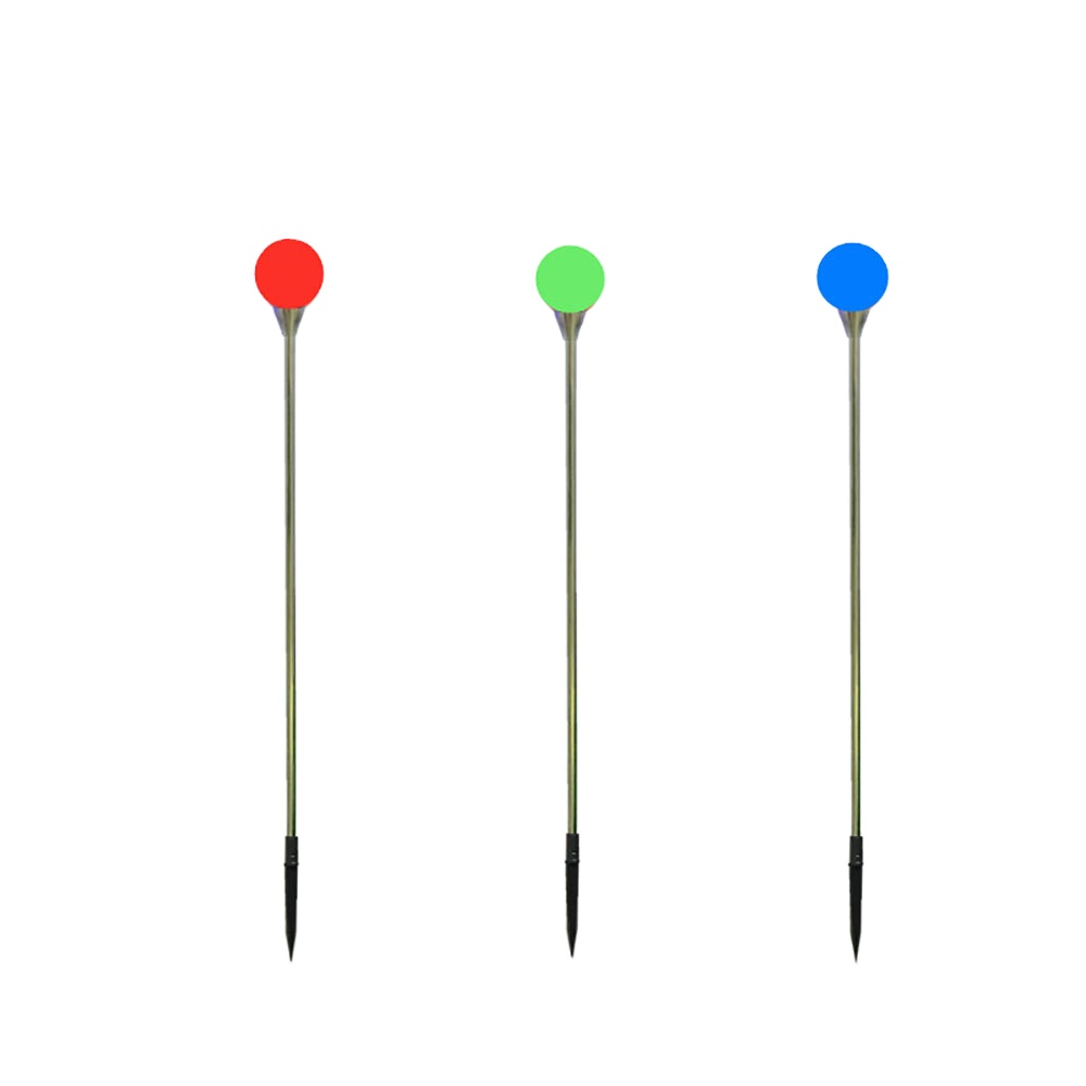 DMX/SPI RGB في الهواء الطلق الطابق الديكور المناظر الطبيعية LED PE الكرة أضواء الأرض إدراج الكرة مصباح