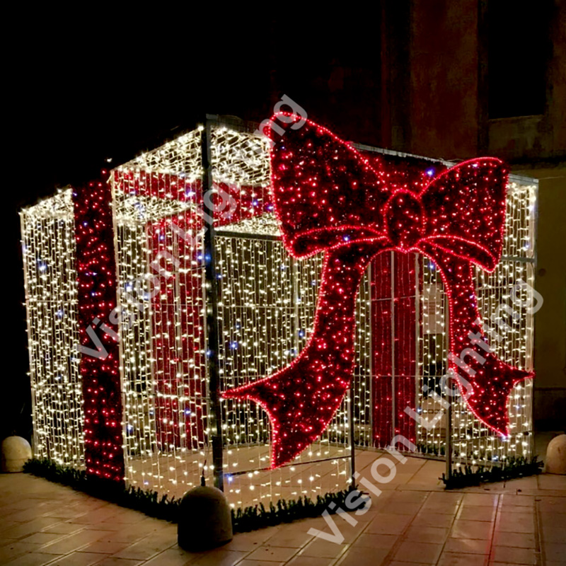 ضوء صندوق الهدايا