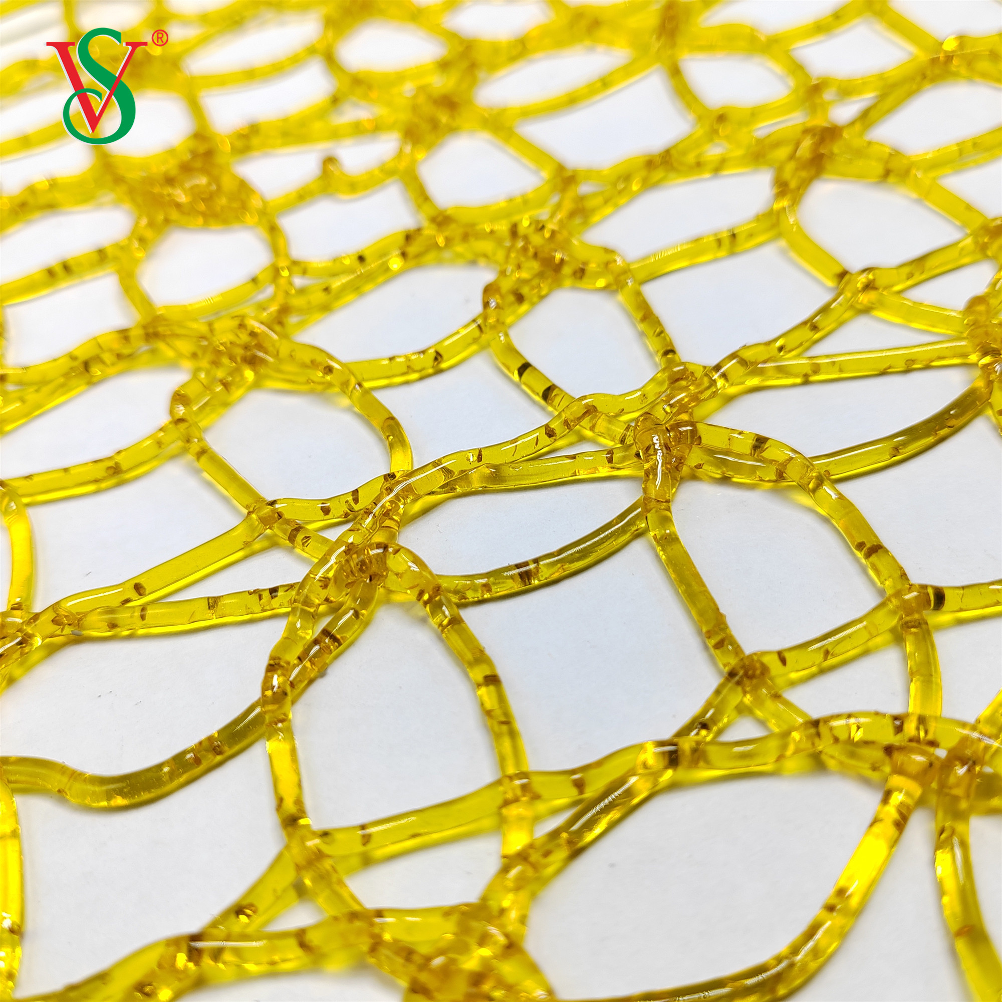 PVC شبكة صافية السجاد لأضواء الحافز صنع زخرفة عيد الميلاد