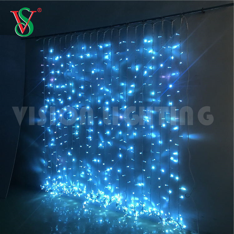 LED Fairy Startain String Lights - إضاءة زخرفية داخلية وخارجية للأحداث والعطلات