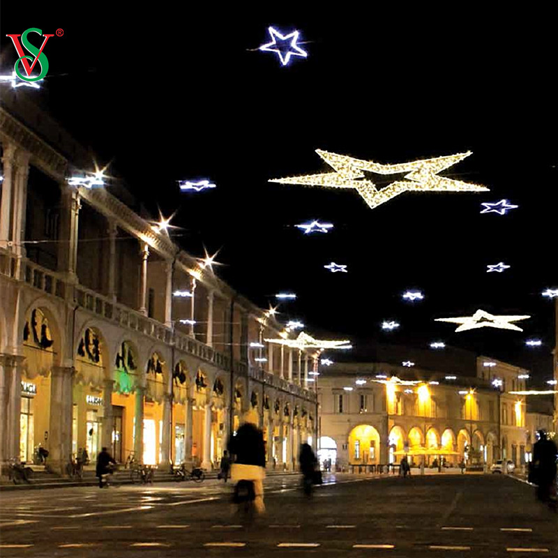 تخصيص تصميم الرسوم المتحركة LED أضواء ندفة الثلج 2D لتزيين عيد الميلاد