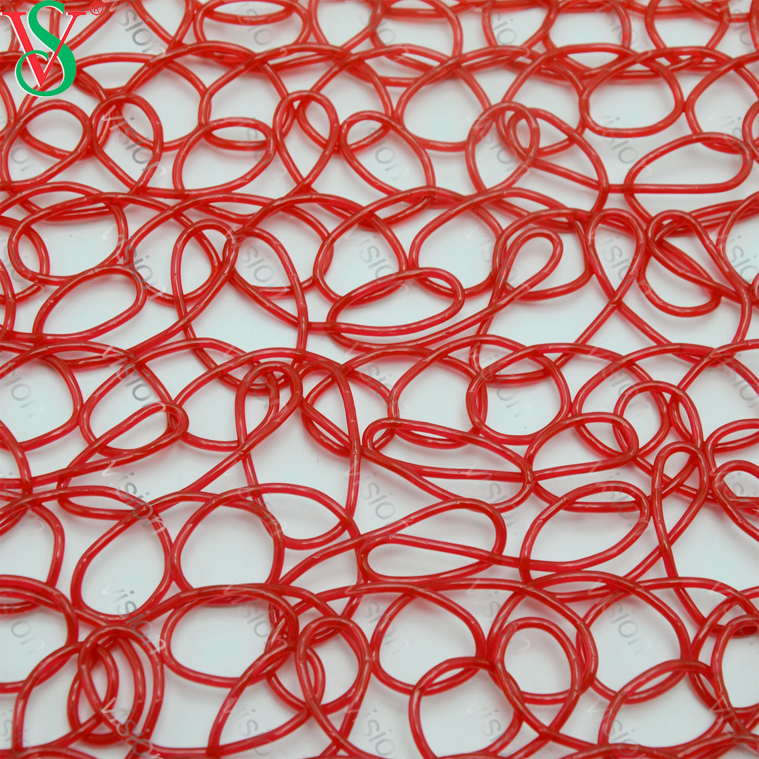 استخدام في الهواء الطلق جودة عالية مقاومة للأشعة فوق البنفسجية مبيعات ساخنة مواد الديكور شبكة بولي كلوريد الفينيل لضوء عيد الميلاد