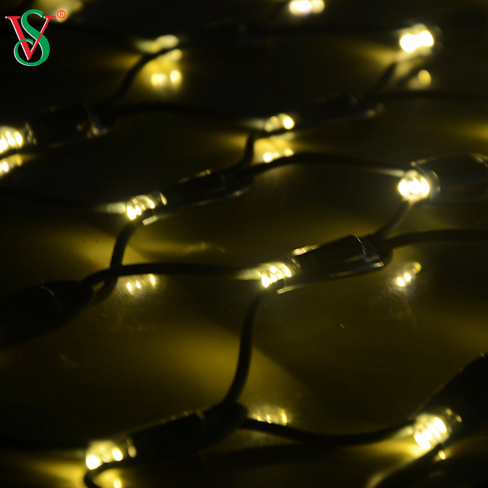 شبكة ضوء LED قابلة للربط لتزيين العطلة 