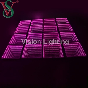 Disco Bar DJ 50cm RGB Floor Tile Light Interactive LED LED Smart Dancing Floor لإضاءة المسرح