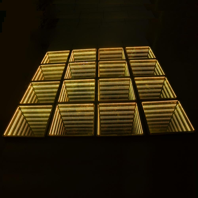 Disco Bar DJ 50cm RGB Floor Tile Light Interactive LED LED Smart Dancing Floor لإضاءة المسرح