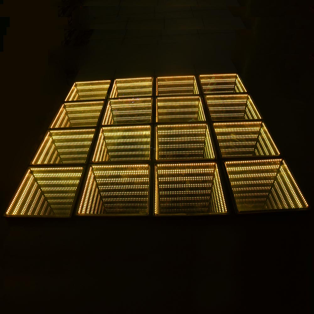 Disco Bar DJ 50cm RGB Floor Tile Light Interactive LED LED Smart Dancing Floor لإضاءة المسرح