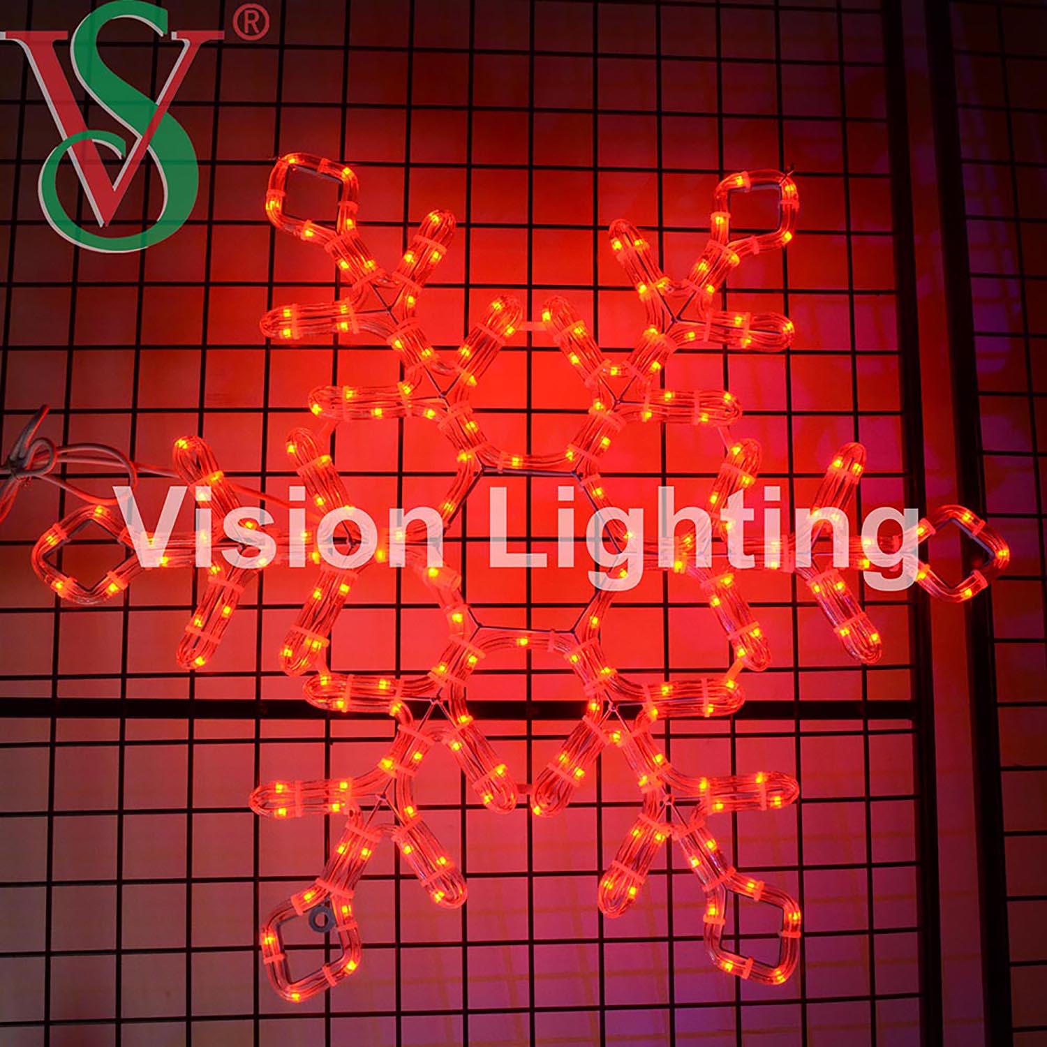 في الهواء الطلق بكسل 2D النحت أدى المناظر الطبيعية للبرمجة الديكور ندفة الثلج عيد الميلاد RGB ضوء عزر