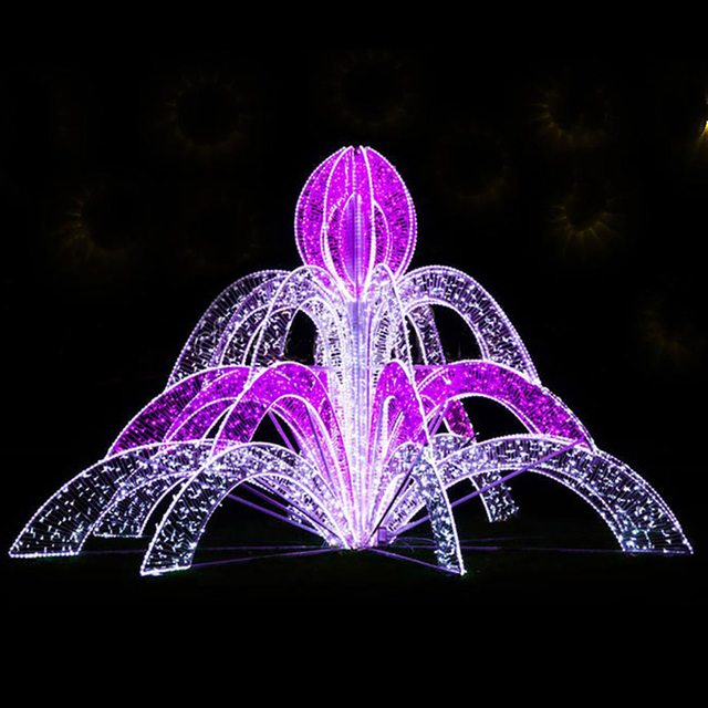 ضوء النافورة