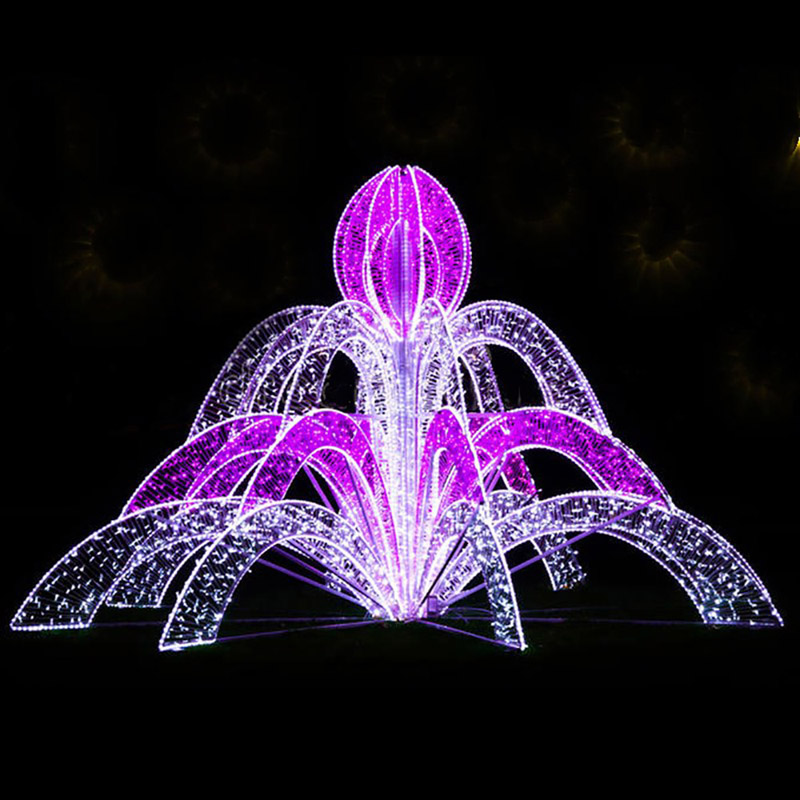 ضوء النافورة