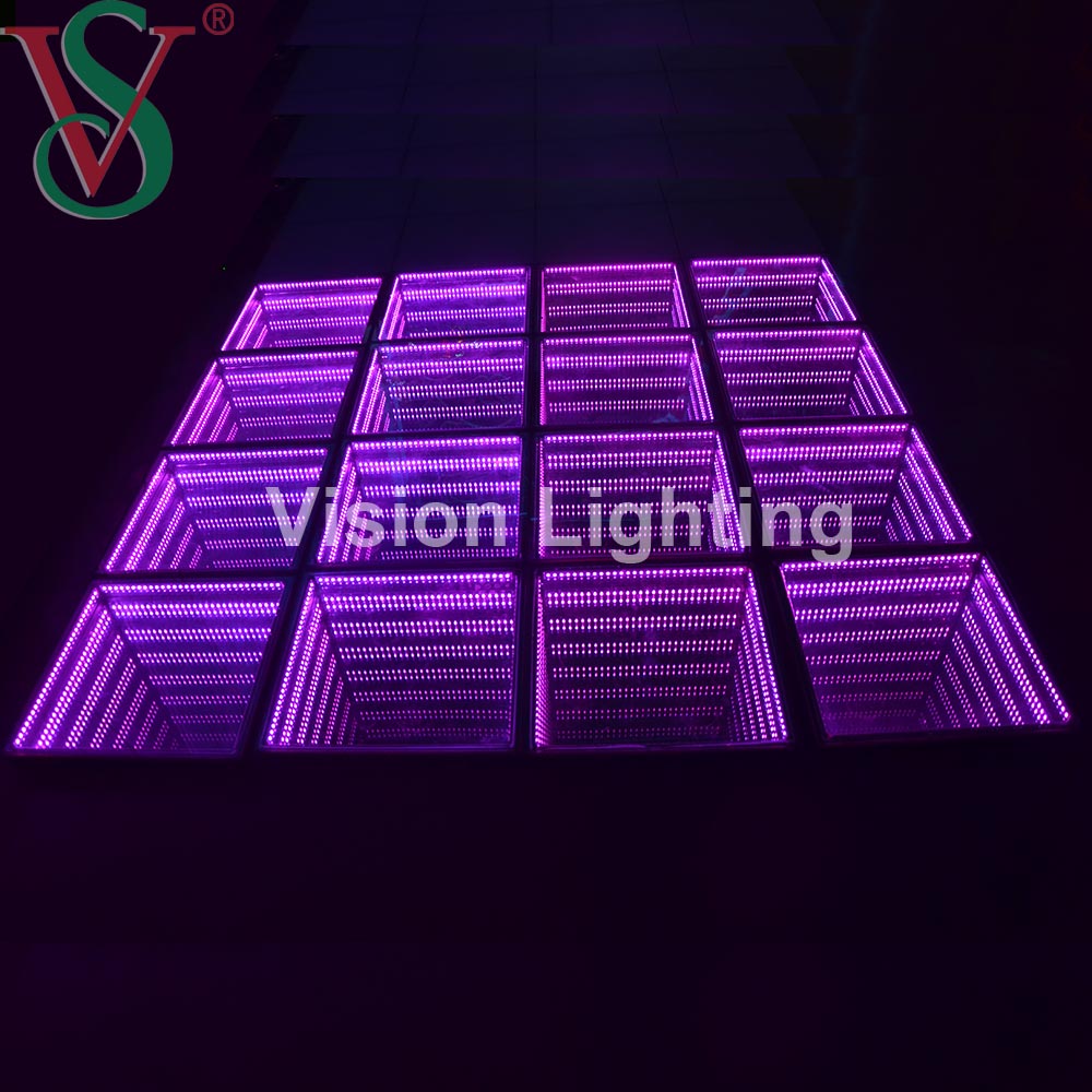 Disco Bar DJ 50cm RGB Floor Tile Light Interactive LED LED Smart Dancing Floor لإضاءة المسرح