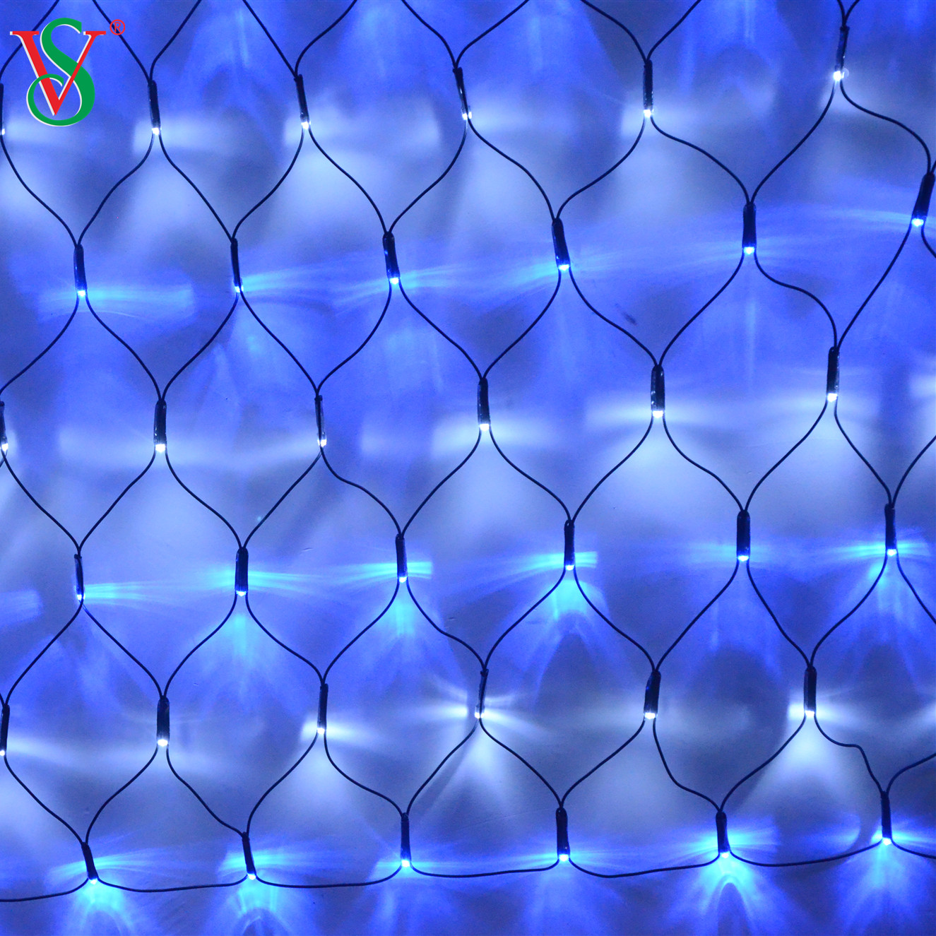 شبكة ضوء LED قابلة للربط لتزيين العطلة 