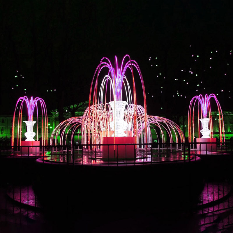 ضوء النافورة