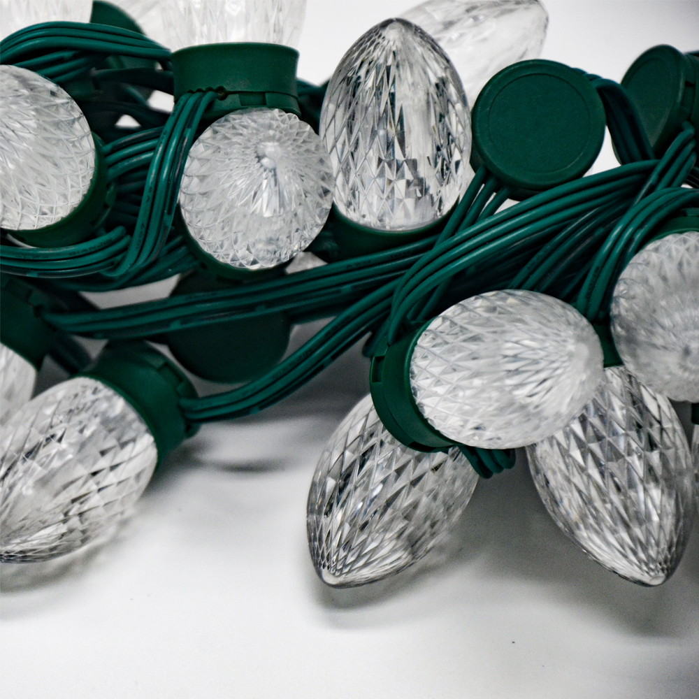 زينة عيد الميلاد IP65 WS2811 TTL LED RGB بكسل ضوء سلسلة الفراولة للاستخدام في الهواء الطلق