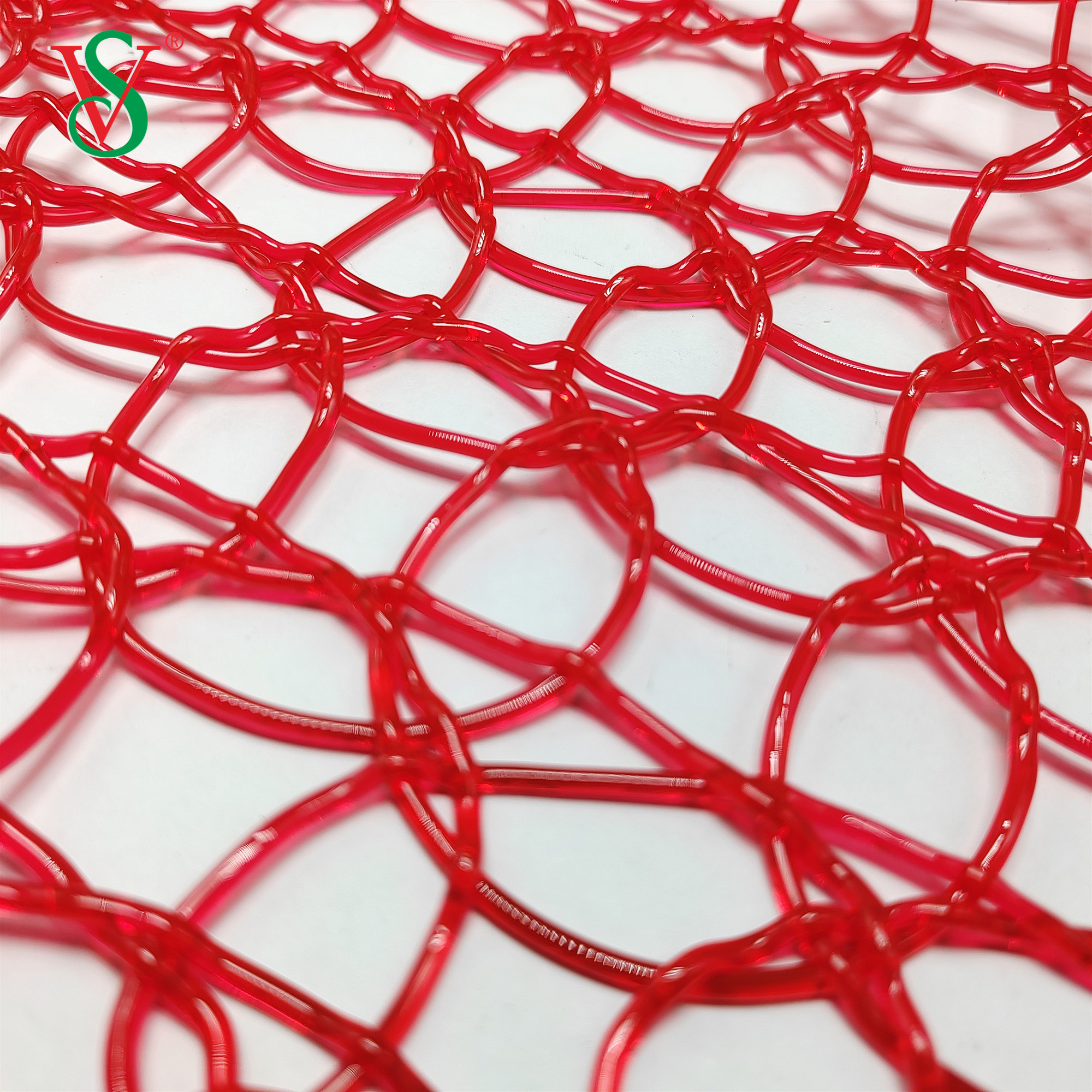 PVC شبكة صافية السجاد لأضواء الحافز صنع زخرفة عيد الميلاد