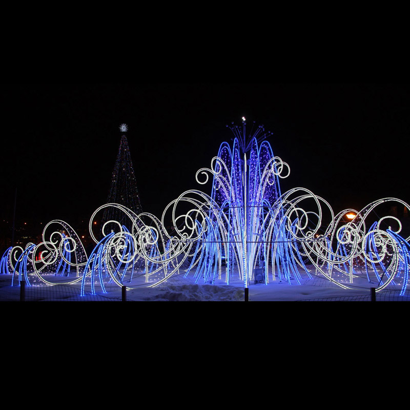 ضوء النافورة