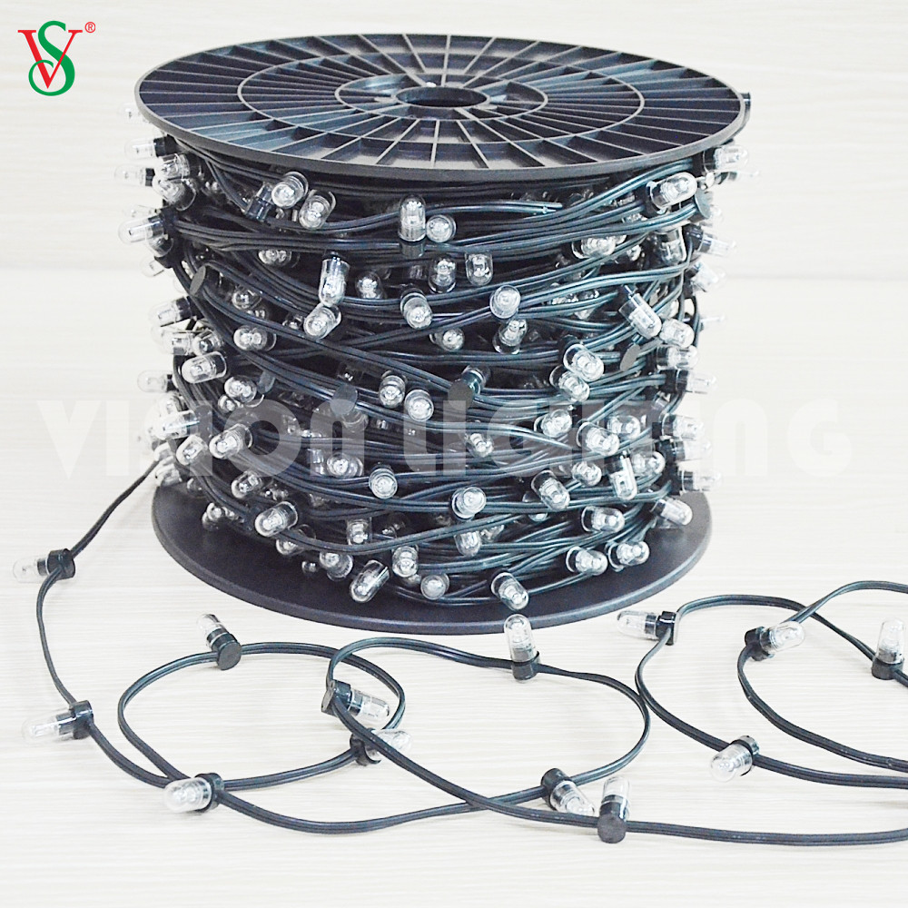 IP65 DC 12V LED كليب ضوء سلسلة الجنية الخفيفة لتزيين عطلة عيد الميلاد